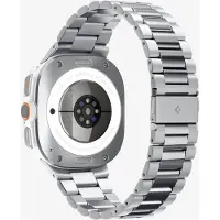 Spigen Modern Fit Band 47mm (22 mm, Acier inoxydable 316L), Sangles de montre, Argent