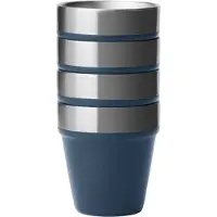 Yeti - Verres à shot - Shot Glasses & Case Navy en Bois