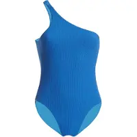 Wolford Maillot de bain ' High Leg One Piece ' bleu