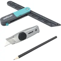 Wolfcraft 1 Kit de pose de sol vinyle, 3 pièces - 6978000