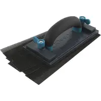 Wolfcraft Ponceuse à main avec 4 feuilles de papier abrasif 8722000