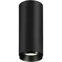SLV Spot en saillie Numinos S Dali cylindre noir 3000K - 60 deg