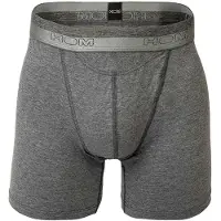 Hom Boxers gris chiné