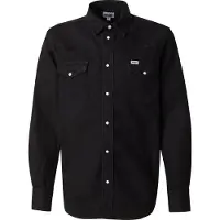 Wrangler 112362906 Long Sleeve Shirt Noir S Homme
