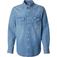 Wrangler Chemise bleu denim