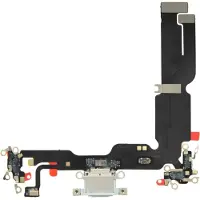 OEM Prise de charge pour iPhone 15 Plus bleu Connecteur Dock Flex de remplacement