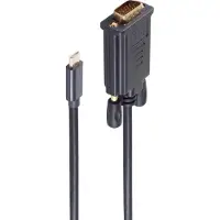 Shiverpeaks BS10-59045 Adaptateur de câble vidéo 3 m USB Type-C VGA (D-Sub) Noir (BS10-59045)