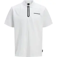 Jack & Jones T-Shirt 'JCOFusion' noir / blanc