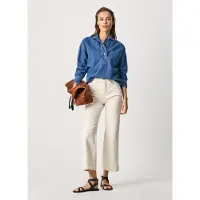 Pepe Jeans Pl204162wi5-000 Lexa Sky High Waist Jeans Blanc 26 / 30 Femme
