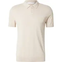 Selected T-Shirt 'SLHBerg' beige clair