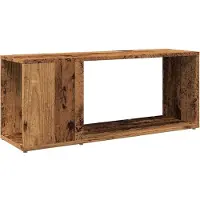 vidaXL Armoire TV aspect bois ancien 80x24x32 cm Bois composite