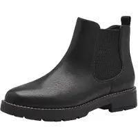 Jana Femmes Bottes Noir Loisir, Taille:38 EU