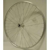 Roland roue avant 24-1 3/8 pouce aluminium 36G argent