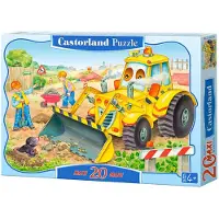 Castorland Bulldozer en action Puzzle 20 Teile maxi C-02139-1