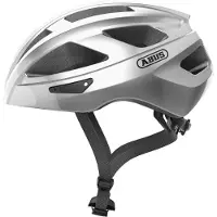 ABUS Casque Route 87218 - MACATOR GLEAM SILVER S
