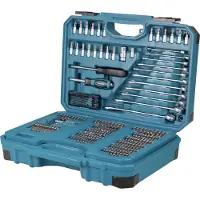 Makita E-17980, bleu, métallique, 231 outils