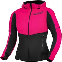 SHIMA Daybreaker Hoodie Zip pour femme, rose/noir, S