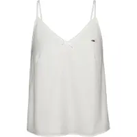 Tommy Hilfiger Dw0dw20604 Sleeveless T-shirt Blanc L Femme
