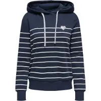 ONLY Sweat-shirt bleu marine / argent / blanc