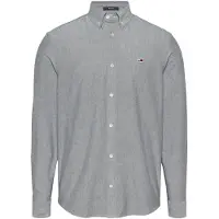 Tommy Hilfiger Dm0dm21298 Long Sleeve Shirt Gris S Homme