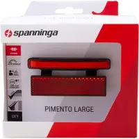 Spanninga Pimento Xdvs 80 Mm Rear Light Rouge