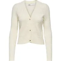 ONLY Cardigan 'ONLKatia' blanc cassé