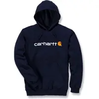 Carhartt Marquette Logo Hoodie Noir XS
