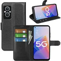 Screen Guard Professional Housse cuir Oppo Reno8 Lite 5G Leather Guard (Oppo Reno 8 Lite 5G), Coque pour téléphone portable, Noir