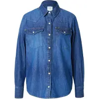 Lee Chemisier 'REGULAR WESTERN SHIRT' bleu denim