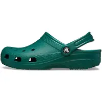 Crocs Sabots vert foncé