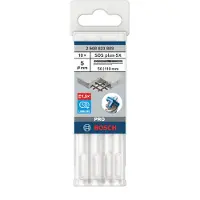Bosch Accesorios -5x 5x50x110 Mm Sds-plus Wall Drill Bit 10 Units Argenté