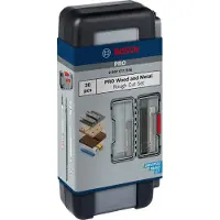 Bosch 2607011946 PRO Jeu De 30 Lames De Scie À Bois Et À Métaux Pour Coupe Grossière En Cassette Toughbox