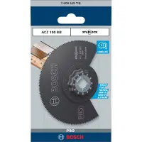 Bosch Accesorios Pro Acz Bb Multitool Cutting Blade 100 Mm Noir