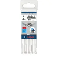 Bosch Accesorios -5x 8x50x110 Mm Sds-plus Wall Drill Bit 10 Units Argenté