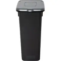 Plafor - Poubelle Fit Avec Couvercle 75l - Recyclage - Bleu