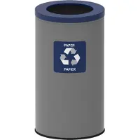 Alda Poubelle de Recyclage Eko 75l - Bleu
