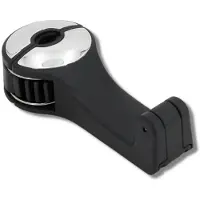 Phoneholder Support Téléphone Multifonction Crochet Pour Siège Arrière De Voiture AppuieTêtes Rotatif 360 Degrés Argent Rangement Voiture Compatible Avec Tous Les Téléphones