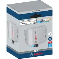 Bosch Accesorios Pc Plus Wood Hole Saw 89 Mm Argenté