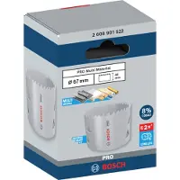 Bosch Pro Multi-material Wood Hole Saw 67 Mm Argenté