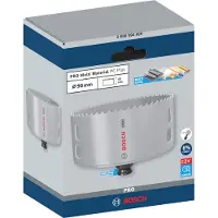Bosch Accesorios Pc Plus Wood Hole Saw 98 Mm Argenté