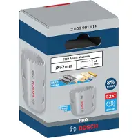 Bosch Scie cloche PRO Multi Material, 52 mm, avec filetage (52 mm)