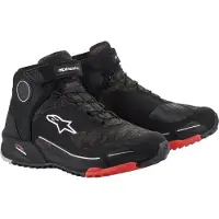 Alpinestars CR-X, chaussures Drystar ,Noir/Marron/Rouge ,10 US