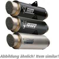 MIVV Gp Suzuki Gsx-r 125/gsx-s 125 2017-20 S.055.lxbp Homologated Full Line System Doré Homologated