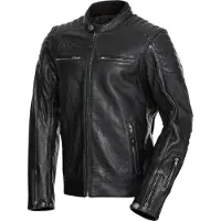 John Doe Leather Storm Noir Blouson Taille 3XL