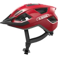 ABUS Casque VTT 38360 - ADURO 3.0 LED BLAZE RED L