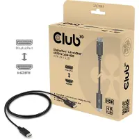 Club 3D Club3D Kabel DisplayPort 1.4 > HDMI HDR 4K60Hz aktiv 2m retail