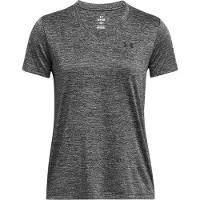 Under Armour Tech V Twist Short Sleeve T-shirt Gris S Femme