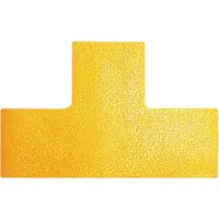 Durable Marquage de places de stationnement , autocollant en forme de T, pour sols, 10 p.