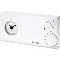 Eberle Thermostat d'ambiance apparent jour, Thermostat, Blanc