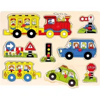 Bino Steckpuzzle Verkehr [Appareils électroniques] - 88060